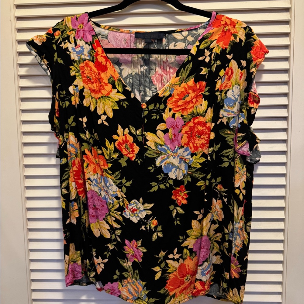 Rachel Roy floral top